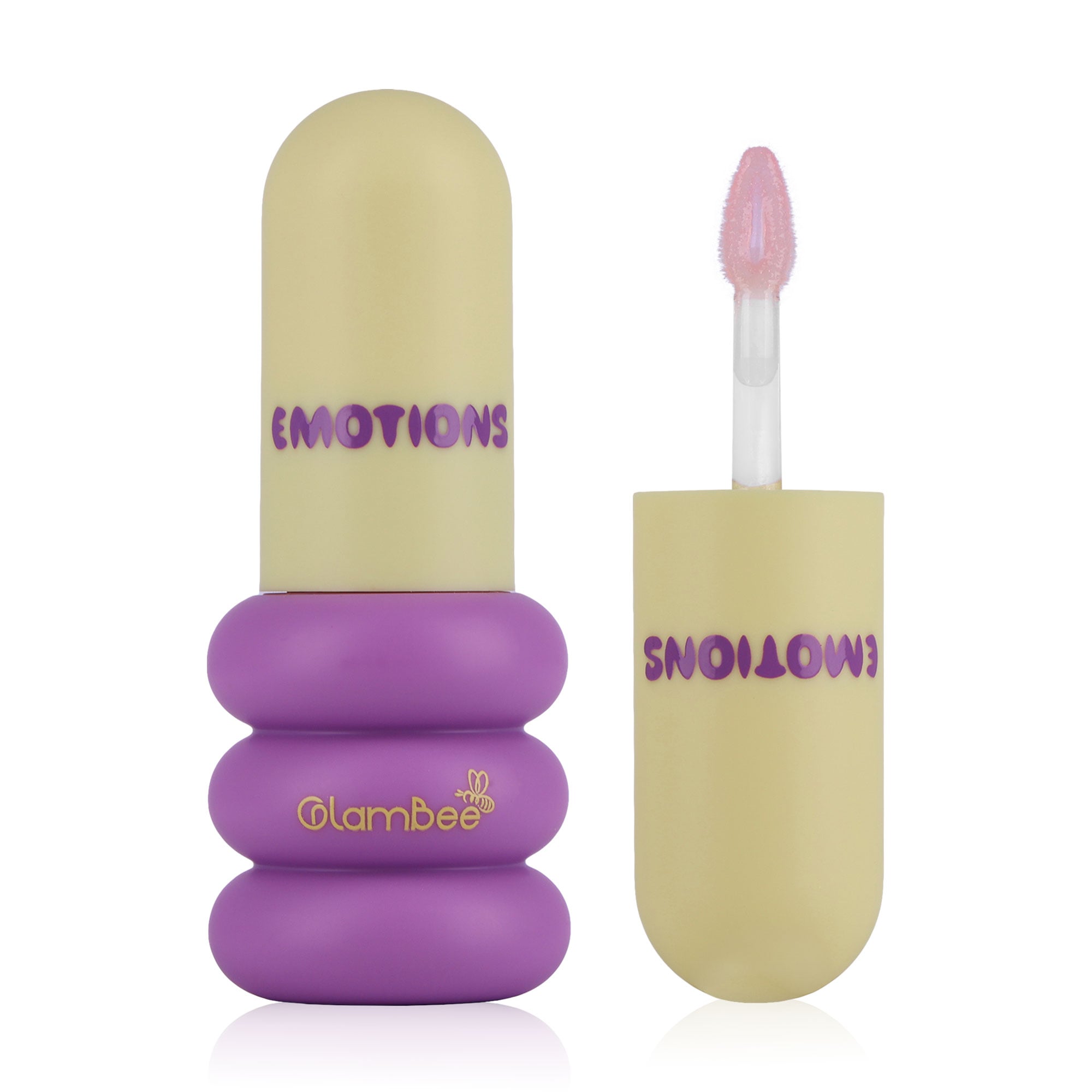 Олія для губ GlamBee Emotions тон 02, 3.5 г