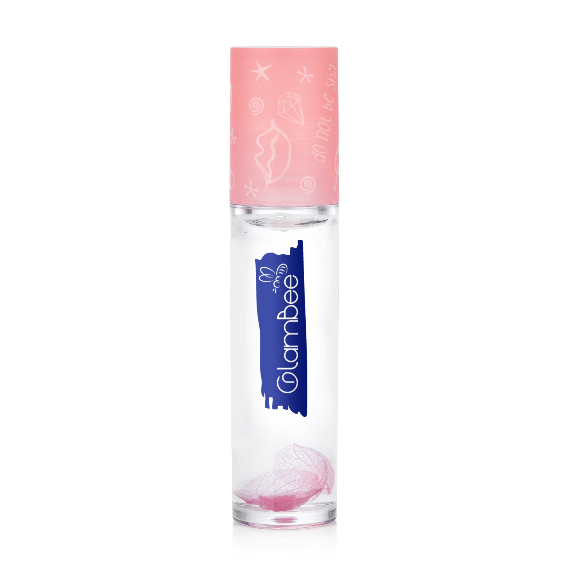 Олія для губ GlamBee Sweet Time Roller Oil-Gloss Rose, 6 г